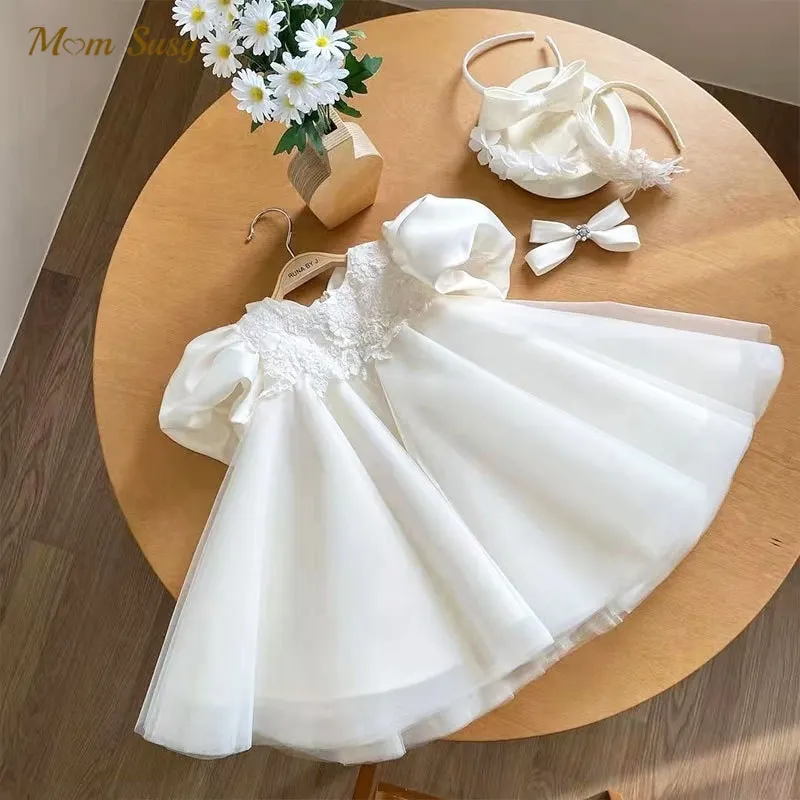 Baby Girl Princess Floral Lace Tutu Dress Puff Sleeve Infant Toddler Vintage Vestido Party Wedding Birthday Baby Clothes 1-10Y
Baby Girl Princess Floral Lace Tutu Dress Puff Sleeve Infant Toddler Vintage Vestido Party Wedding Birthday Baby Clothes 1-10Y