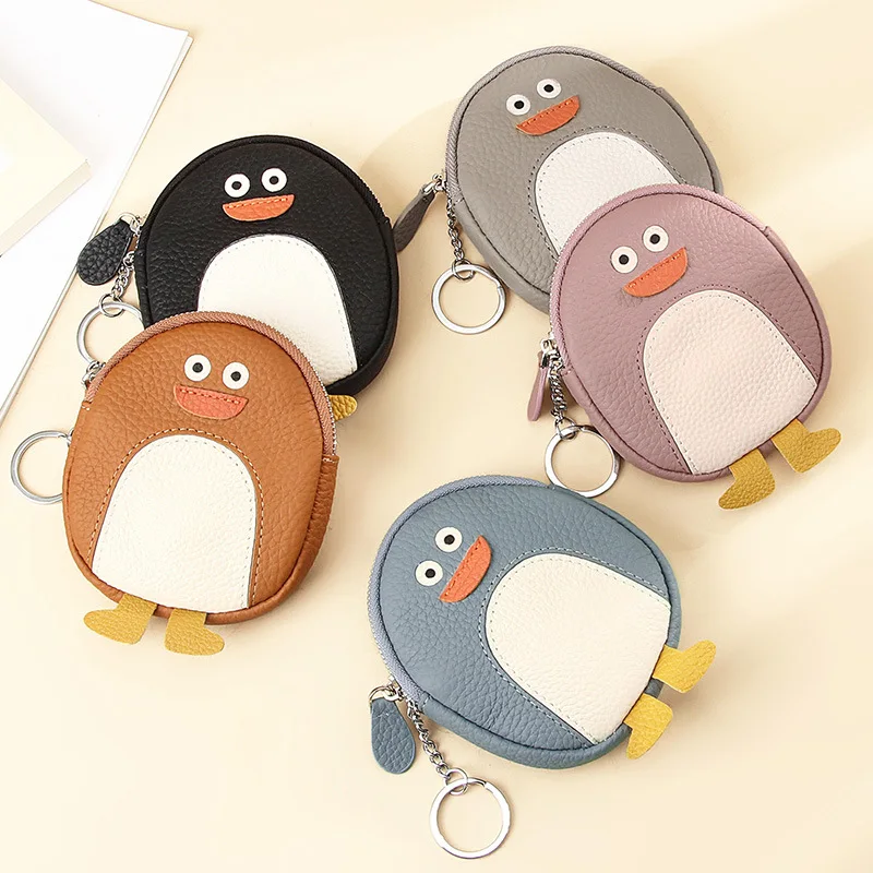 New Creative Coin Bag Small Purse Ultra-thin Ins Mini Purse Female Cute Animal Genuine Leather Change Purse
New Creative Coin Bag Small Purse Ultra-thin Ins Mini Purse Female Cute Animal Genuine Leather Change Purse