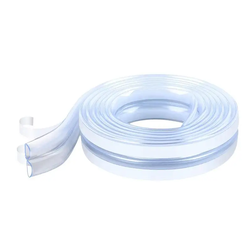 Прозрачная детская лента против столкновений 6,6 Футов прозрачные Угловые протекторы для стен с D-образным полым дизайном мягкая прозрачная 
Прозрачная детская лента против столкновений 6,6 Футов прозрачные Угловые протекторы для стен с D-образным полым дизайном мягкая прозрачная