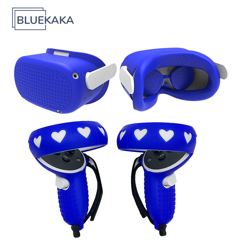 Protective Cover Set For Oculus Quest 2 VR Touch Controller Shell Case Headset Helmet Cover Eye Pad For Quest 2 VR Accessories
Protective Cover Set For Oculus Quest 2 VR Touch Controller Shell Case Headset Helmet Cover Eye Pad For Quest 2 VR Accessories
