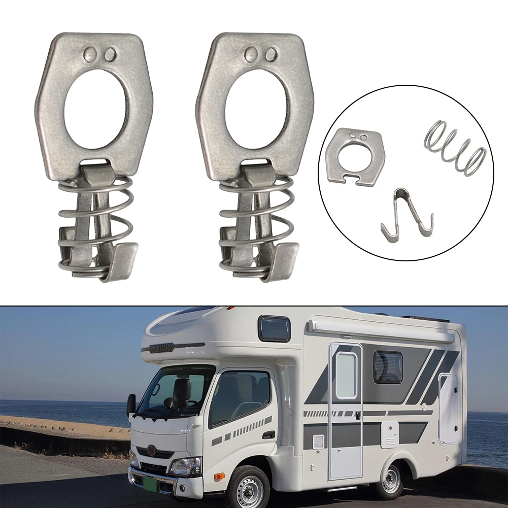2PCS RV Door Latch Lock Fastener Trailer Water Heater Cover Cam For Camper Stainless Steel Replacement Part
2PCS RV Door Latch Lock Fastener Trailer Water Heater Cover Cam For Camper Stainless Steel Replacement Part