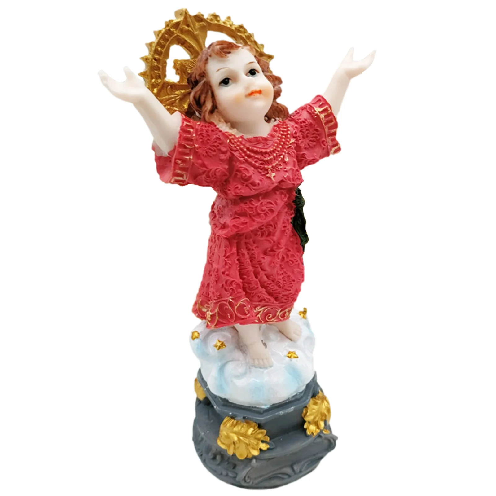 Child Jesus Statue Divine Child Figurine Religious Decor Statue Gifts Resin Crafts Renaissance Collection For Bedroom Living
Child Jesus Statue Divine Child Figurine Religious Decor Statue Gifts Resin Crafts Renaissance Collection For Bedroom Living