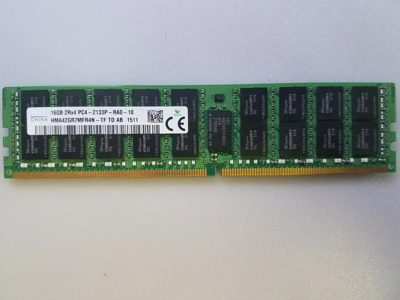 Карта памяти RAM R430 R530 R630 R730 R830 R930 16G PC4-2133P ECC
Карта памяти RAM R430 R530 R630 R730 R830 R930 16G PC4-2133P ECC