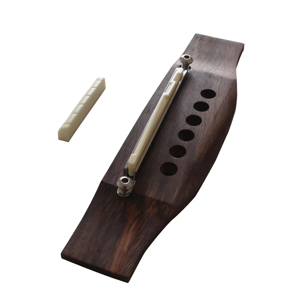 

Replacement Bridge Saddle Nut Height Ajustable Rosewood Bridge Insert Guitar Accessories for 6 Strings Folk Portable shoe rack