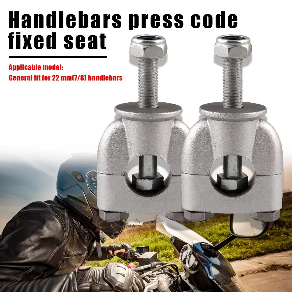 Universal 22mm Aluminum Motorcycle Handlebar Risers Handle Bar Mount Clamps Dirt Pit Bike Motorbike Accessories
Universal 22mm Aluminum Motorcycle Handlebar Risers Handle Bar Mount Clamps Dirt Pit Bike Motorbike Accessories