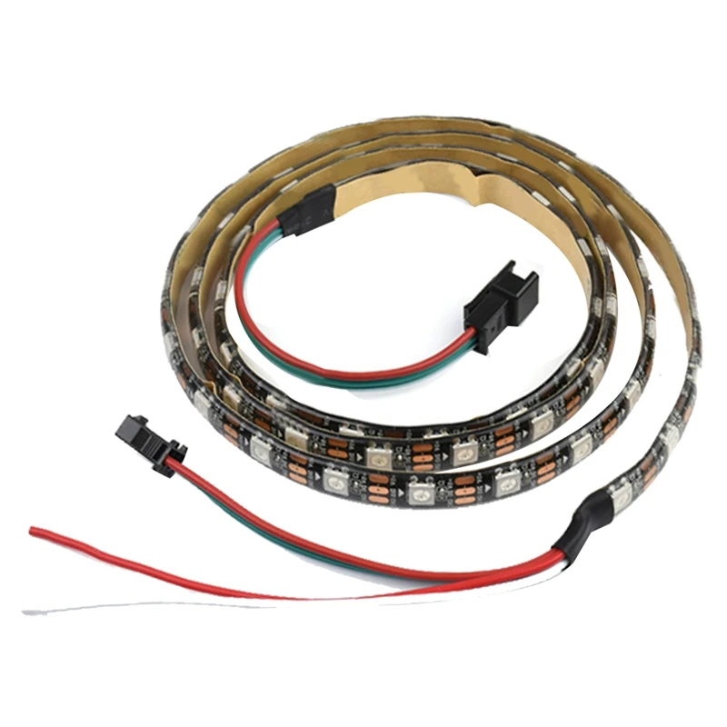 WS2812 RGB Lamp Strip 5050 Light Bead High Brightness Energy Saving Low Consumption Cutting Programmable LED Lamp (1M)
WS2812 RGB Lamp Strip 5050 Light Bead High Brightness Energy Saving Low Consumption Cutting Programmable LED Lamp (1M)