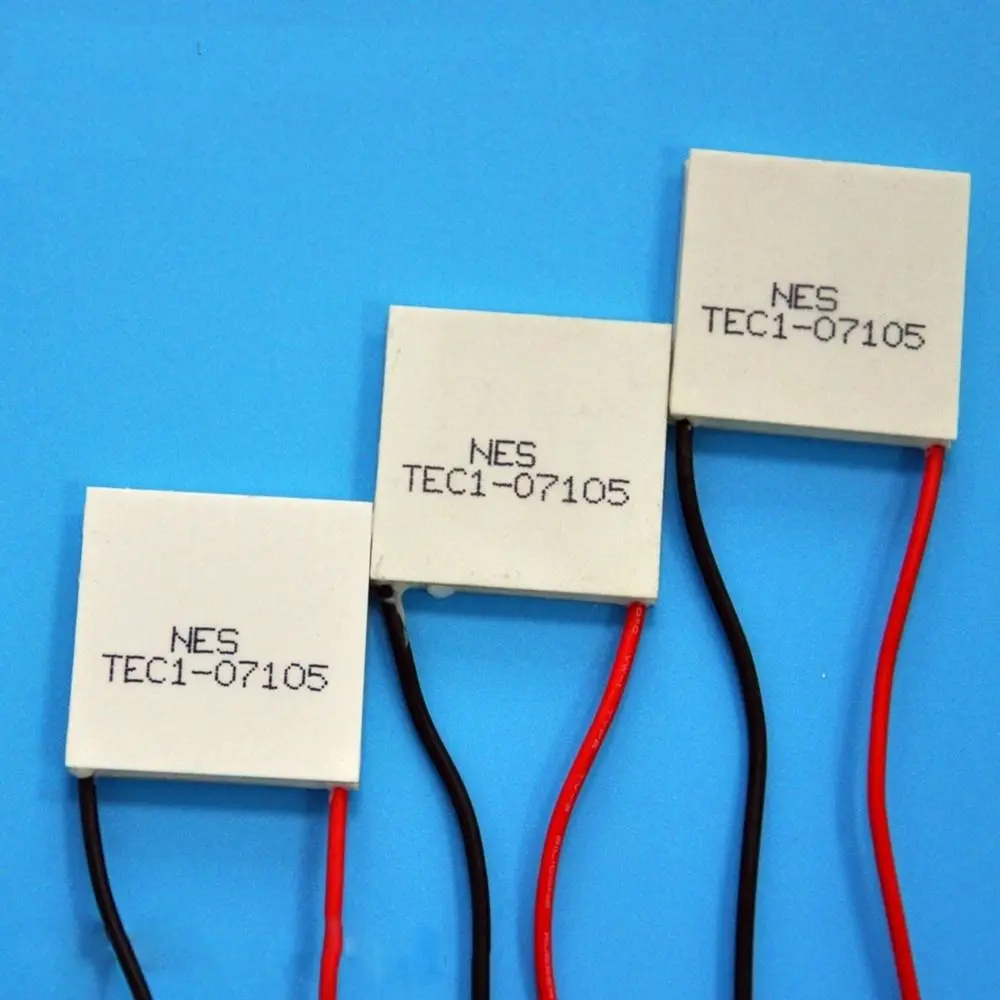 Semiconductor Cooling Sheet 30*30mm/40*40mm TEC1-12706/TEC1-07103/TEC1-07104/TEC1-12708/TEC1-12703 Cooling Refrigeration Plate
Semiconductor Cooling Sheet 30*30mm/40*40mm TEC1-12706/TEC1-07103/TEC1-07104/TEC1-12708/TEC1-12703 Cooling Refrigeration Plate