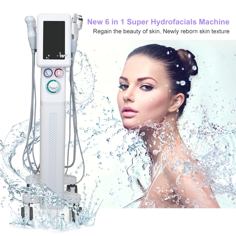 6 IN 1 Hydra Oxygen Therapy Jet Clean Peeling Facial Water Peel Dermabrasion Microdermabrasion Crystal Machine
6 IN 1 Hydra Oxygen Therapy Jet Clean Peeling Facial Water Peel Dermabrasion Microdermabrasion Crystal Machine