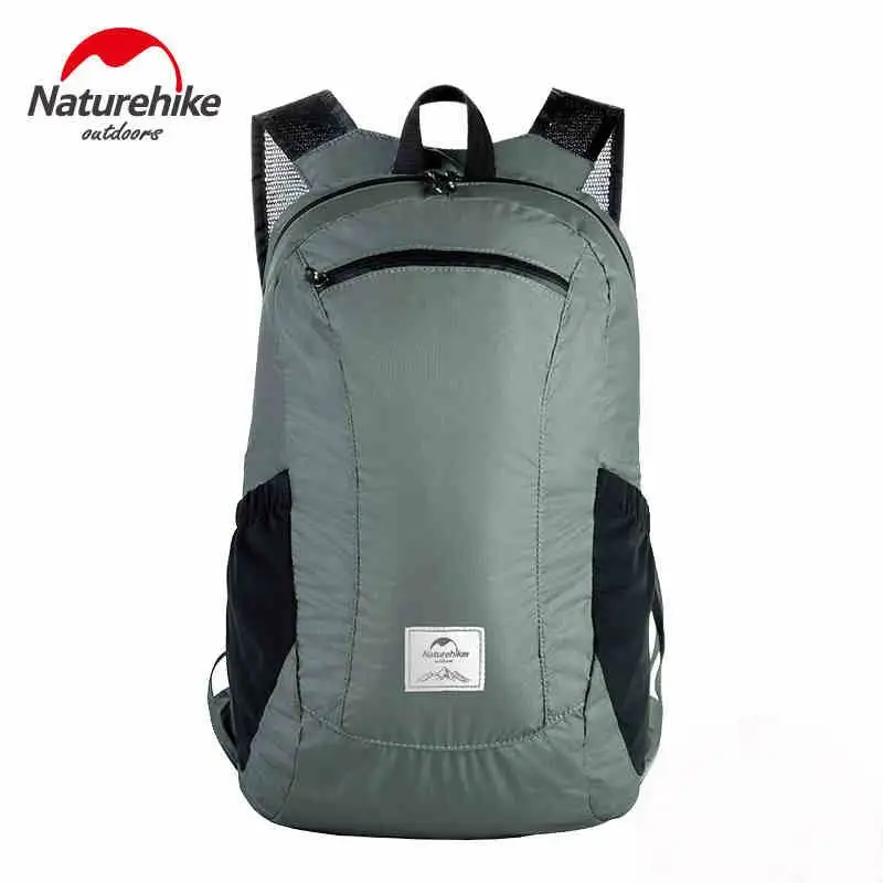 

Naturehike 18L 22L Outdoor Folding 30D Nylon Waterproof Backpack Ultralight Sport Bag Unisex Daily Bags Travel Backpacks Camping