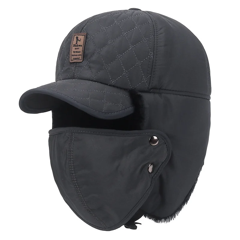 New Winter Thermal Bomber Hats Men Women Outdoor Travel Cycling Ear Protection Face Windproof Ski Cap Velvet Thicken Couple Hat
New Winter Thermal Bomber Hats Men Women Outdoor Travel Cycling Ear Protection Face Windproof Ski Cap Velvet Thicken Couple Hat