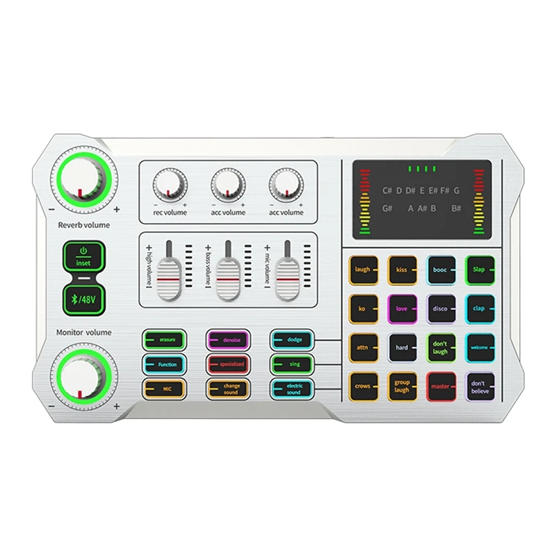 Audio Sound Card USB External Sound Card Headset Microphone Webcast Streaming Media For Computer Mobile Phone
Audio Sound Card USB External Sound Card Headset Microphone Webcast Streaming Media For Computer Mobile Phone
