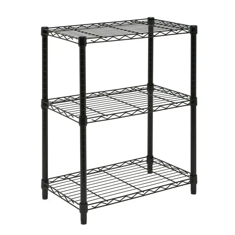 Heavy Duty Adjustable Shelving Unit With 250-Pound Shelf Capacity, Black,Shelves & Shelf Units Black,Steel Bathroom organizer Sh
Heavy Duty Adjustable Shelving Unit With 250-Pound Shelf Capacity, Black,Shelves & Shelf Units Black,Steel Bathroom organizer Sh