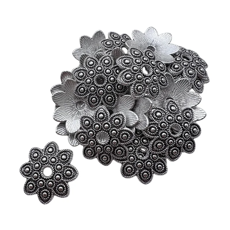 15pcs 21mm Antique Silver Gold Bracelet Necklace Spacer Amule Beaded Cap DIY Alloy Making Jewelry Supplies Accessories Wholesale
15pcs 21mm Antique Silver Gold Bracelet Necklace Spacer Amule Beaded Cap DIY Alloy Making Jewelry Supplies Accessories Wholesale