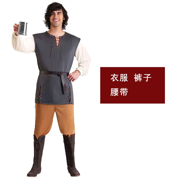 Halloween stage show performance adult Renaissance medieval entourage worker servant civilian hunter costume
Halloween stage show performance adult Renaissance medieval entourage worker servant civilian hunter costume