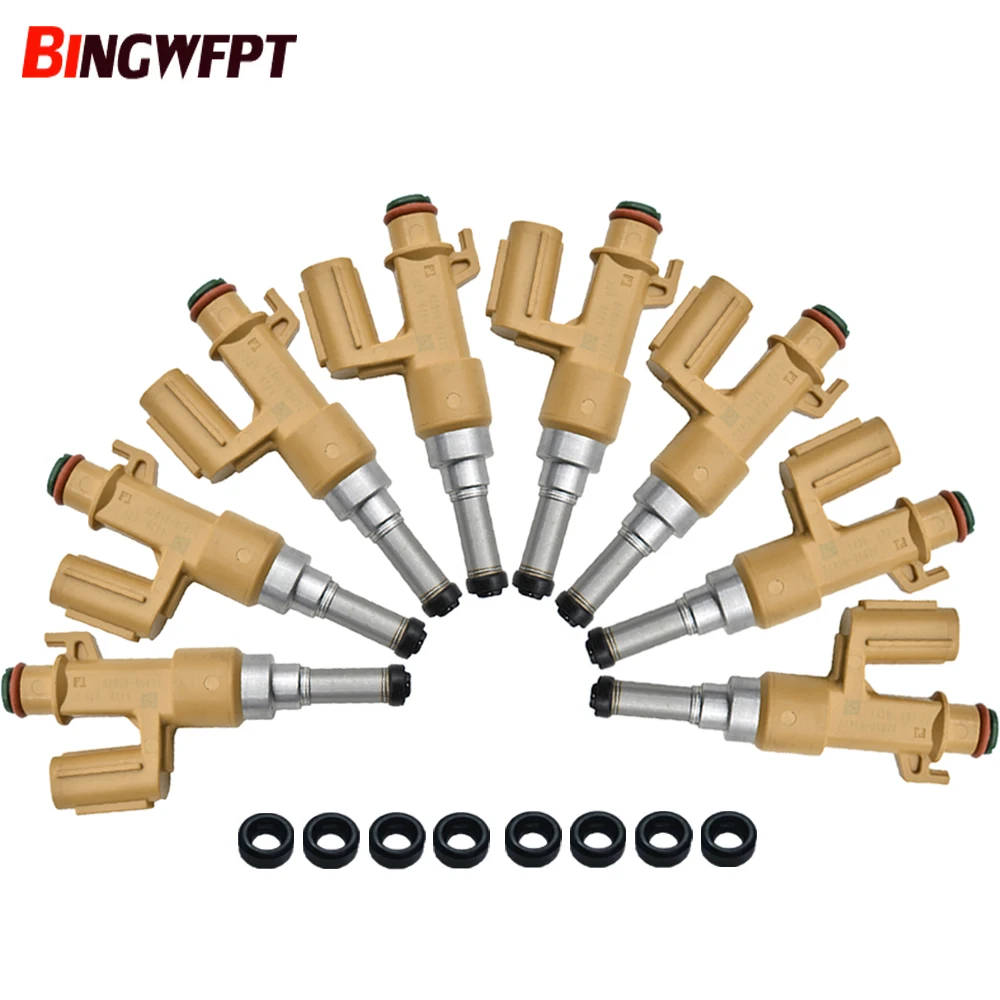 8PCS/LOT Fuel Injector 23250-0S020 23209-0S020 For Toyota Tundra Sequoia 5.7L V8 232500S020 232090S020
8PCS/LOT Fuel Injector 23250-0S020 23209-0S020 For Toyota Tundra Sequoia 5.7L V8 232500S020 232090S020