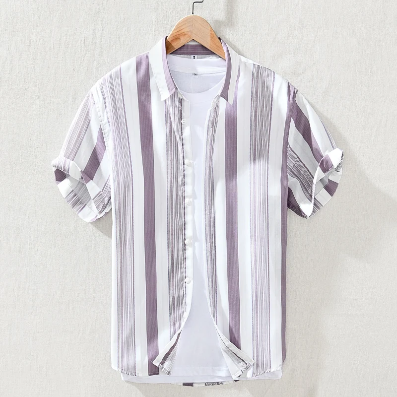 Футболка мужская, полосатая, дышащая, с коротким рукавом, на пуговицах, лето
Футболка мужская, полосатая, дышащая, с коротким рукавом, на пуговицах, лето