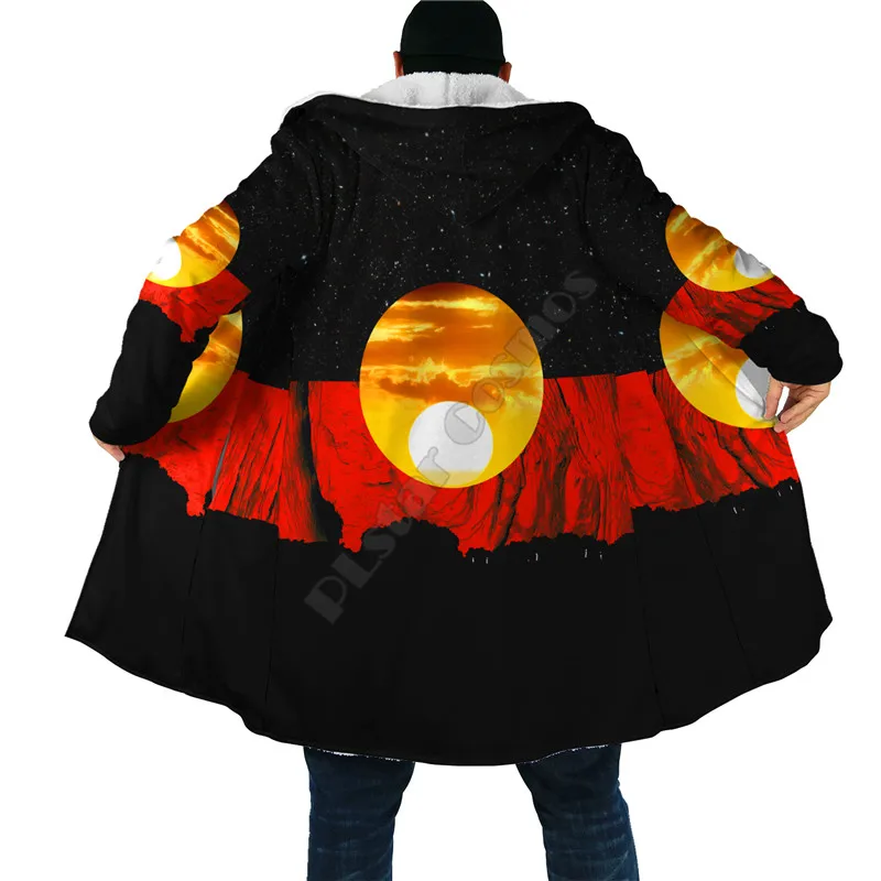 Australia Koori Kangaroo Aboriginal Flag 3D Printed Hoodie Cloak Men Women Winter Fleece Wind Breaker Warm Cloak
Australia Koori Kangaroo Aboriginal Flag 3D Printed Hoodie Cloak Men Women Winter Fleece Wind Breaker Warm Cloak