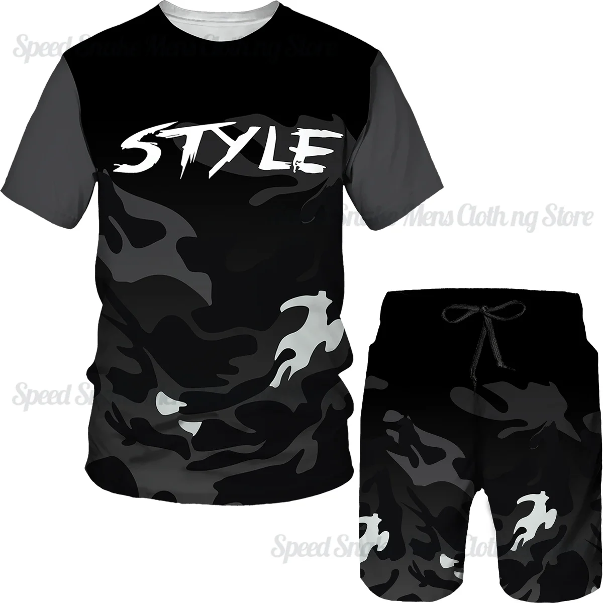 Men Outdoor Outfits 3D Printed Camouflage Sports Short Pants Suit Summer Casual Man Clothing T Shirts Short Sleeve Sportswear
Men Outdoor Outfits 3D Printed Camouflage Sports Short Pants Suit Summer Casual Man Clothing T Shirts Short Sleeve Sportswear