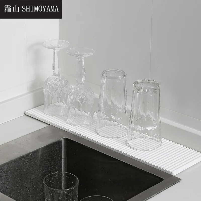 Быстросохнущая подставка SHIMOYAMA для кухни, посуда, миска, чашка, блюдо лоток-сушилка, подставка для мытья туалета, коврик для мыла, поднос 
Быстросохнущая подставка SHIMOYAMA для кухни, посуда, миска, чашка, блюдо лоток-сушилка, подставка для мытья туалета, коврик для мыла, поднос