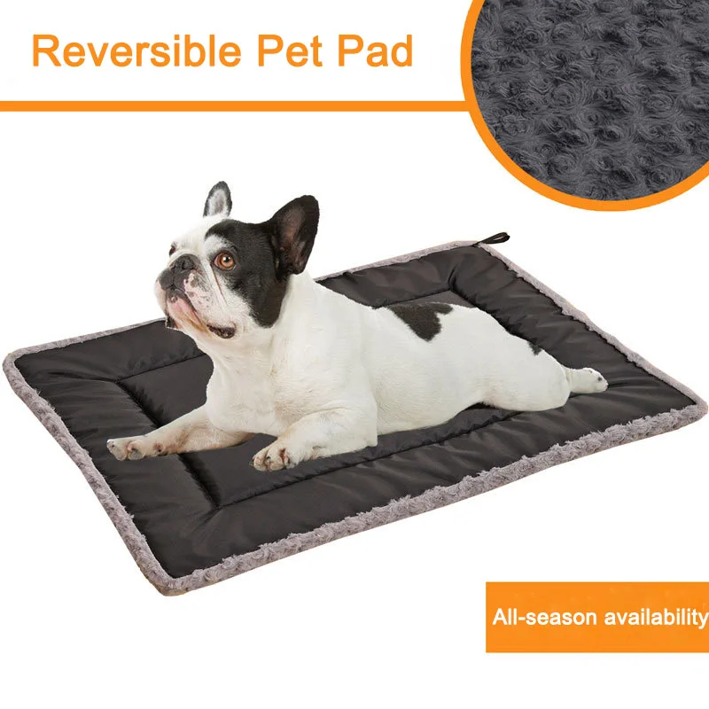 Reversible Pet Pad Cat Dog Sleeping Mat Cushion Kennel Soft Warm Dog Cage Mat Beds Reusable Puppy Mat for Home Outdoor Car Seat 
Reversible Pet Pad Cat Dog Sleeping Mat Cushion Kennel Soft Warm Dog Cage Mat Beds Reusable Puppy Mat for Home Outdoor Car Seat