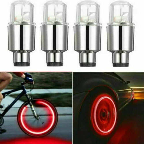4PCS Wheel Lights Cap Car Auto Wheel Tire Tyre Air Valve Stem LED Light Bike Bicycle Car Motorcycle Decorative Lamps
4PCS Wheel Lights Cap Car Auto Wheel Tire Tyre Air Valve Stem LED Light Bike Bicycle Car Motorcycle Decorative Lamps