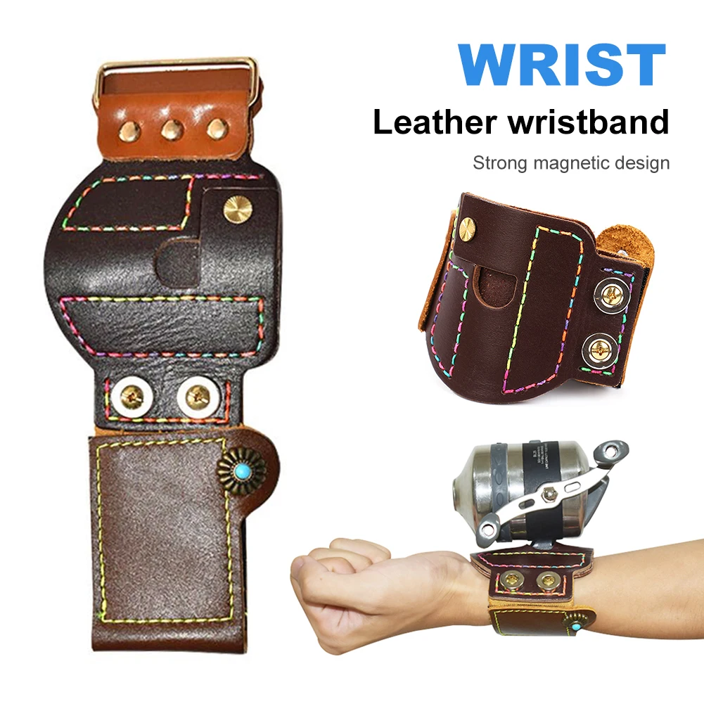 outdoor High-Quality Fish Shooting Dart Shooting Fishing Wheel Leather Wrist Guard With Strong Magnetic Belt Fishing Tackles
outdoor High-Quality Fish Shooting Dart Shooting Fishing Wheel Leather Wrist Guard With Strong Magnetic Belt Fishing Tackles