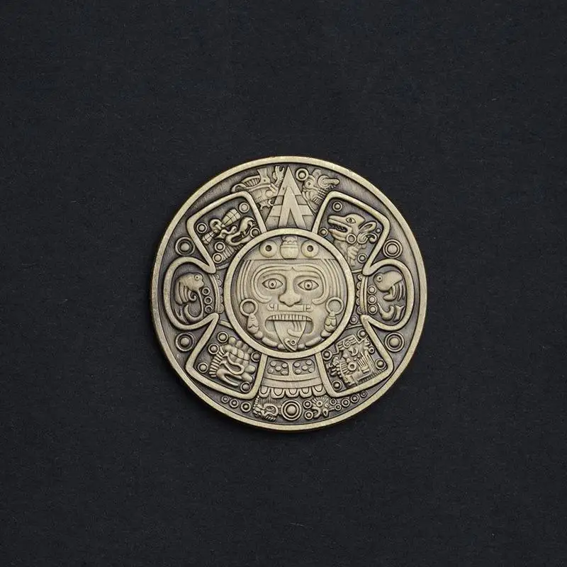 Сувенирная монета цивилизации майя, потерянные руины Майа, бронзовая монета, Памятная коллекция монет
Сувенирная монета цивилизации майя, потерянные руины Майа, бронзовая монета, Памятная коллекция монет