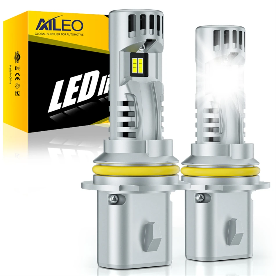 AILEO, Комплект Из 2 Шт., Светодиодные Лампы Для Фар Автомобиля 9007 HB5 CSP, 22000 Лм, 100 Вт, Совместимые С Canbus
AILEO, Комплект Из 2 Шт., Светодиодные Лампы Для Фар Автомобиля 9007 HB5 CSP, 22000 Лм, 100 Вт, Совместимые С Canbus