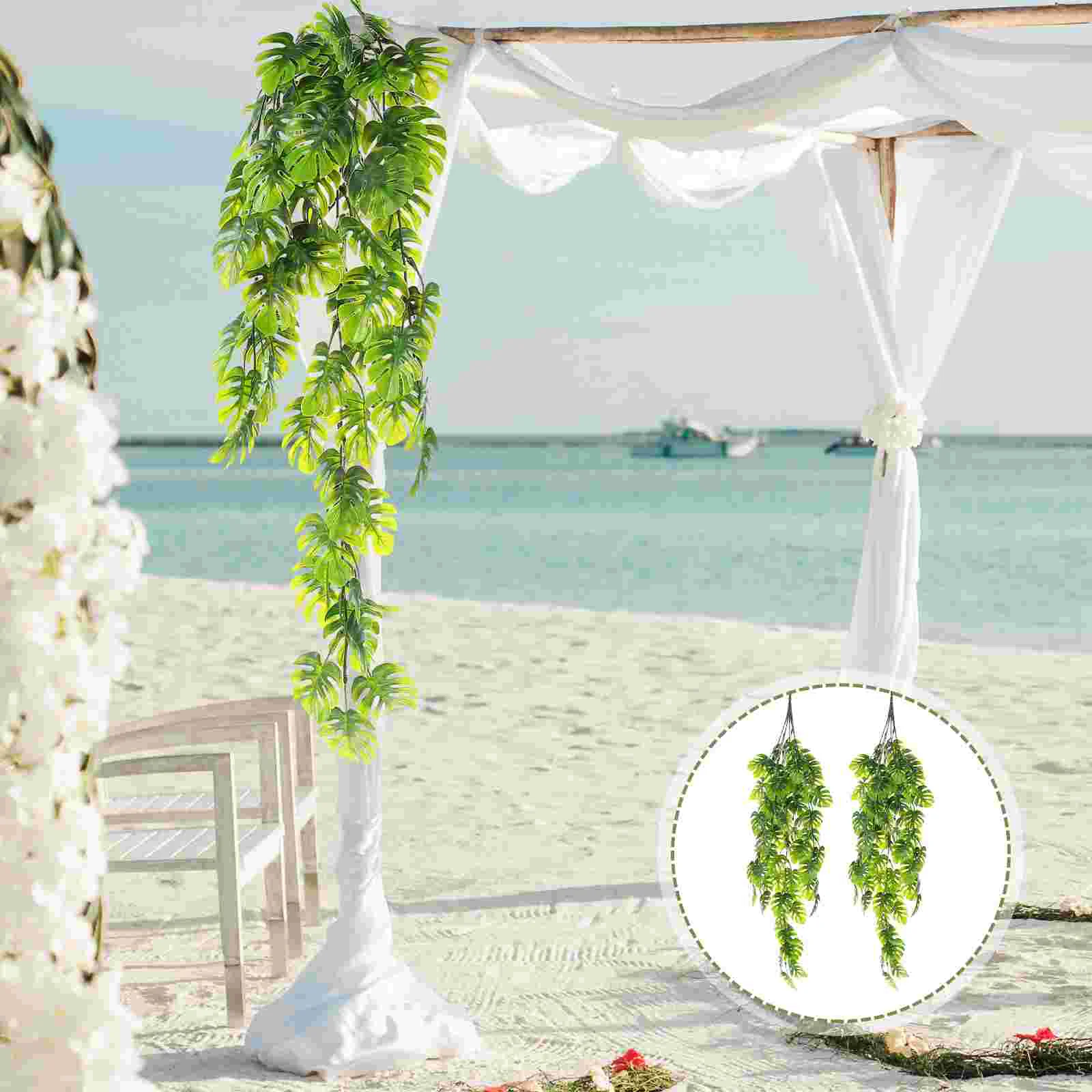 Hanging Vine Leaf Fake Monstera Plantrattan Artificial Decor Green Ivy Faux Leaves Wall Garland Vines Palm Jungle Tropical Fern
Hanging Vine Leaf Fake Monstera Plantrattan Artificial Decor Green Ivy Faux Leaves Wall Garland Vines Palm Jungle Tropical Fern