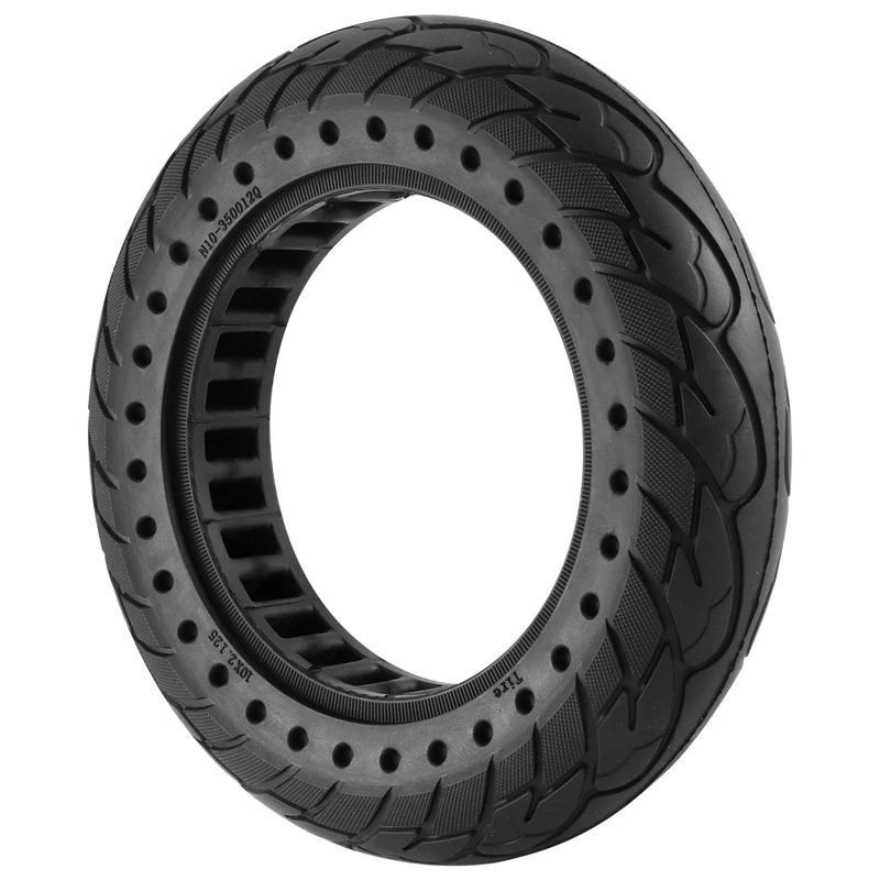 

Solid Tires 10X2.125 Inch Electric Scooter Wheels Replace Tire Front Or Rear Honeycomb Tires Solid Hole Shock Absorber