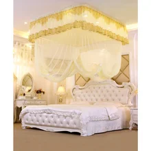 Lifting mosquito net ceiling Palace Princess stainless steel 1.8m double home