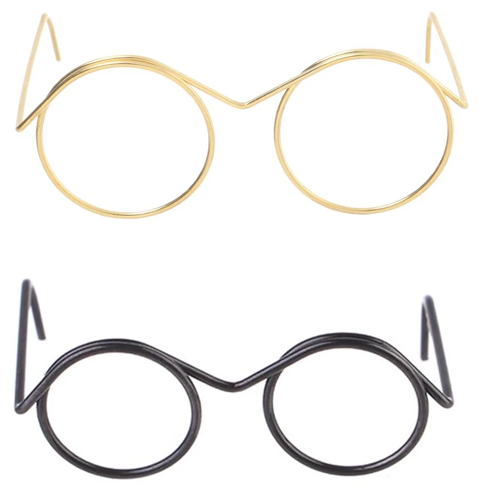 5/10PCS Black Gols Round Frame Doll Glasses Retro Alloy Black Lensless Glasses Doll Sunglasses Baby Toy Doll Accessories
5/10PCS Black Gols Round Frame Doll Glasses Retro Alloy Black Lensless Glasses Doll Sunglasses Baby Toy Doll Accessories