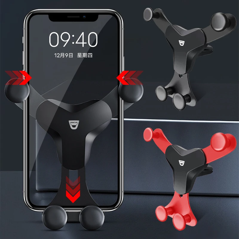 Universal Gravity Auto Phone Holder Car Air Vent Clip Mount for Dacia Duster Logan Sandero 2 Mcv Sandero MK Cilo Stepway Dokker
Universal Gravity Auto Phone Holder Car Air Vent Clip Mount for Dacia Duster Logan Sandero 2 Mcv Sandero MK Cilo Stepway Dokker