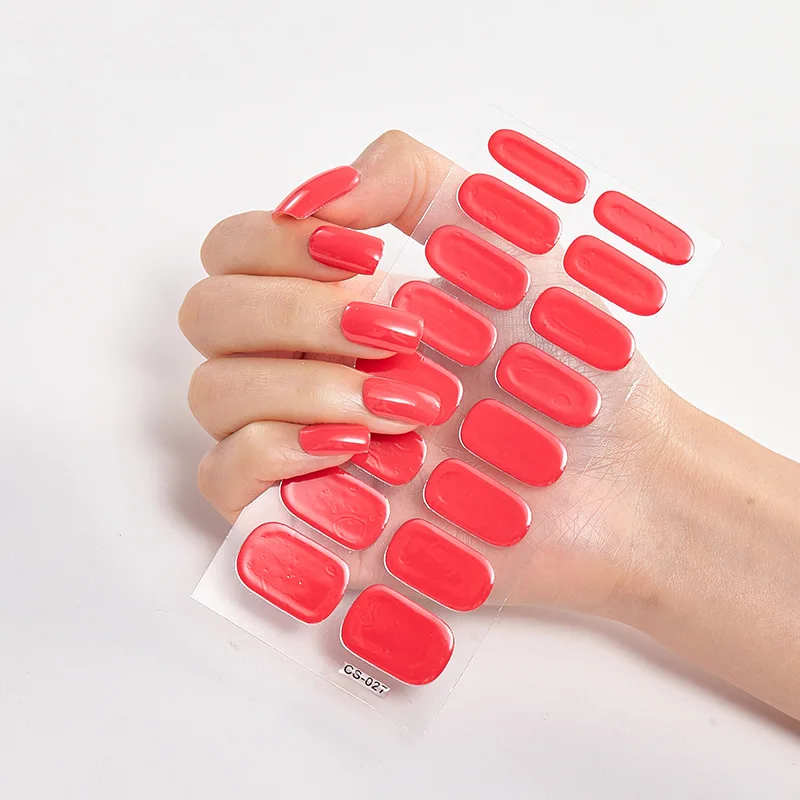 16tips Nail Stickers Wholesale Solid Color Nail Stickers Simple Waterproof Nail Stickers Full Color Solid Color Stickers
16tips Nail Stickers Wholesale Solid Color Nail Stickers Simple Waterproof Nail Stickers Full Color Solid Color Stickers