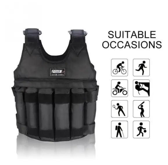 Weighted Vest Men Workout - Adjustable Weight Vests 20lbs/ 30lbs/ 40lbs/ 50lbs/ 100lbs Loading 110lbs Workout Equipment
Weighted Vest Men Workout - Adjustable Weight Vests 20lbs/ 30lbs/ 40lbs/ 50lbs/ 100lbs Loading 110lbs Workout Equipment