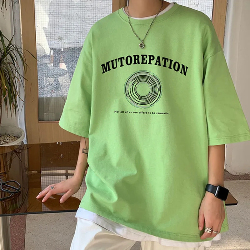 Rapper fashion student spring Korean loose couple fashion Klein Blue flow short sleeve T-shirt boy cool a645tp20
Rapper fashion student spring Korean loose couple fashion Klein Blue flow short sleeve T-shirt boy cool a645tp20