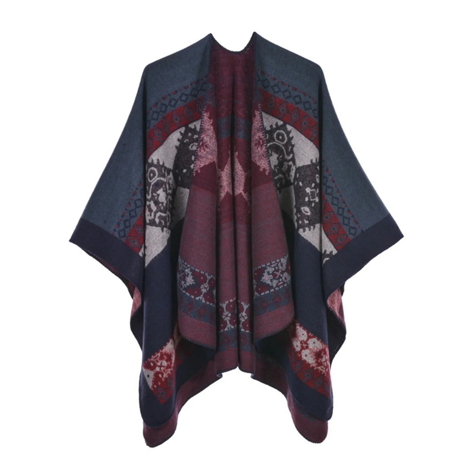 2021 Autumn Winter Poncho Capes Women's Classic Shawl Wraps Cardigans Loose Open Front Elegant Blanket Shawls
2021 Autumn Winter Poncho Capes Women's Classic Shawl Wraps Cardigans Loose Open Front Elegant Blanket Shawls
