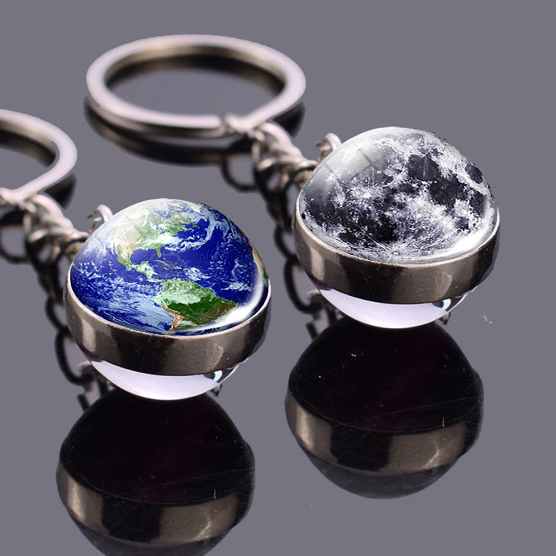 Full Moon Keychain Earth Solar System Planet Nebula Sphere Crystal Ball Glass Double Side Pendant Astronomy Space Jewelry Gift
Full Moon Keychain Earth Solar System Planet Nebula Sphere Crystal Ball Glass Double Side Pendant Astronomy Space Jewelry Gift
