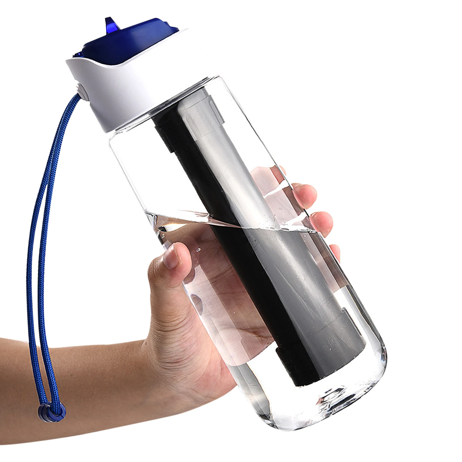 Filtered Water Bottle BPA Free Emergency Water Purifier Bottles With 4-Stage Filtration Straw For Travel Camping Backpacking
Filtered Water Bottle BPA Free Emergency Water Purifier Bottles With 4-Stage Filtration Straw For Travel Camping Backpacking