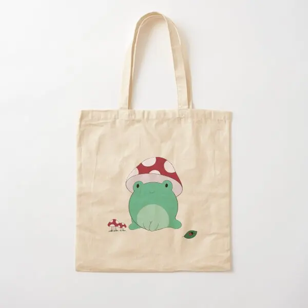 Mushroom Frog Cotton Canvas Bag Fashion Shoulder Bag Fabric Women Shopper Designer Tote Reusable Casual Handbag Grocery
Mushroom Frog Cotton Canvas Bag Fashion Shoulder Bag Fabric Women Shopper Designer Tote Reusable Casual Handbag Grocery