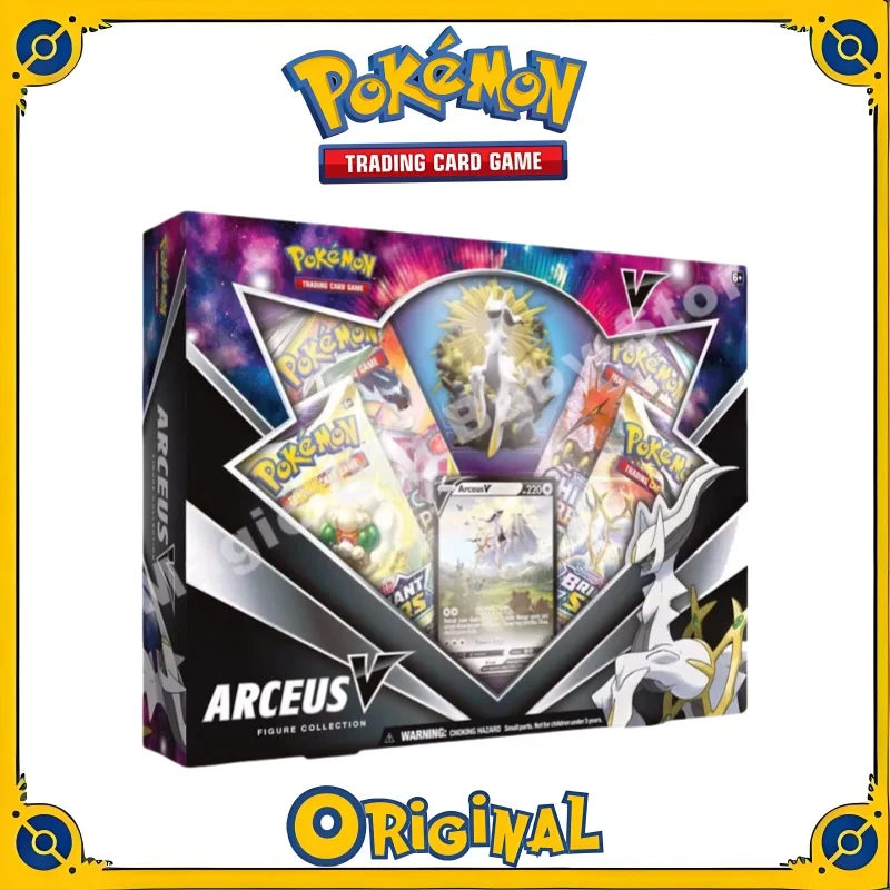 Оригинальная карта Pokemon PTCG версия США английская Arceus V ручная роспись фигурка