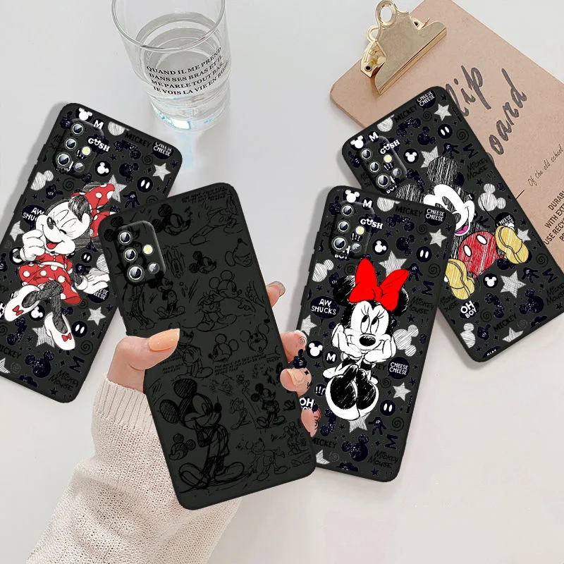 Mickey Mouse Luxury Phone Case For Samsung A73 A72 A53 A52S A42 A33 A32 A23 A22 A13 A03S A02S lite Core Black Cover
Mickey Mouse Luxury Phone Case For Samsung A73 A72 A53 A52S A42 A33 A32 A23 A22 A13 A03S A02S lite Core Black Cover
