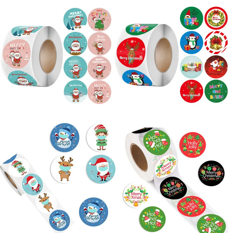 500Pcs Merry Christmas Stickers Wrapping Seal Labels Christmas Decoration Gift Box Tags Vintage Sticker Scrapbooking Supplies
500Pcs Merry Christmas Stickers Wrapping Seal Labels Christmas Decoration Gift Box Tags Vintage Sticker Scrapbooking Supplies