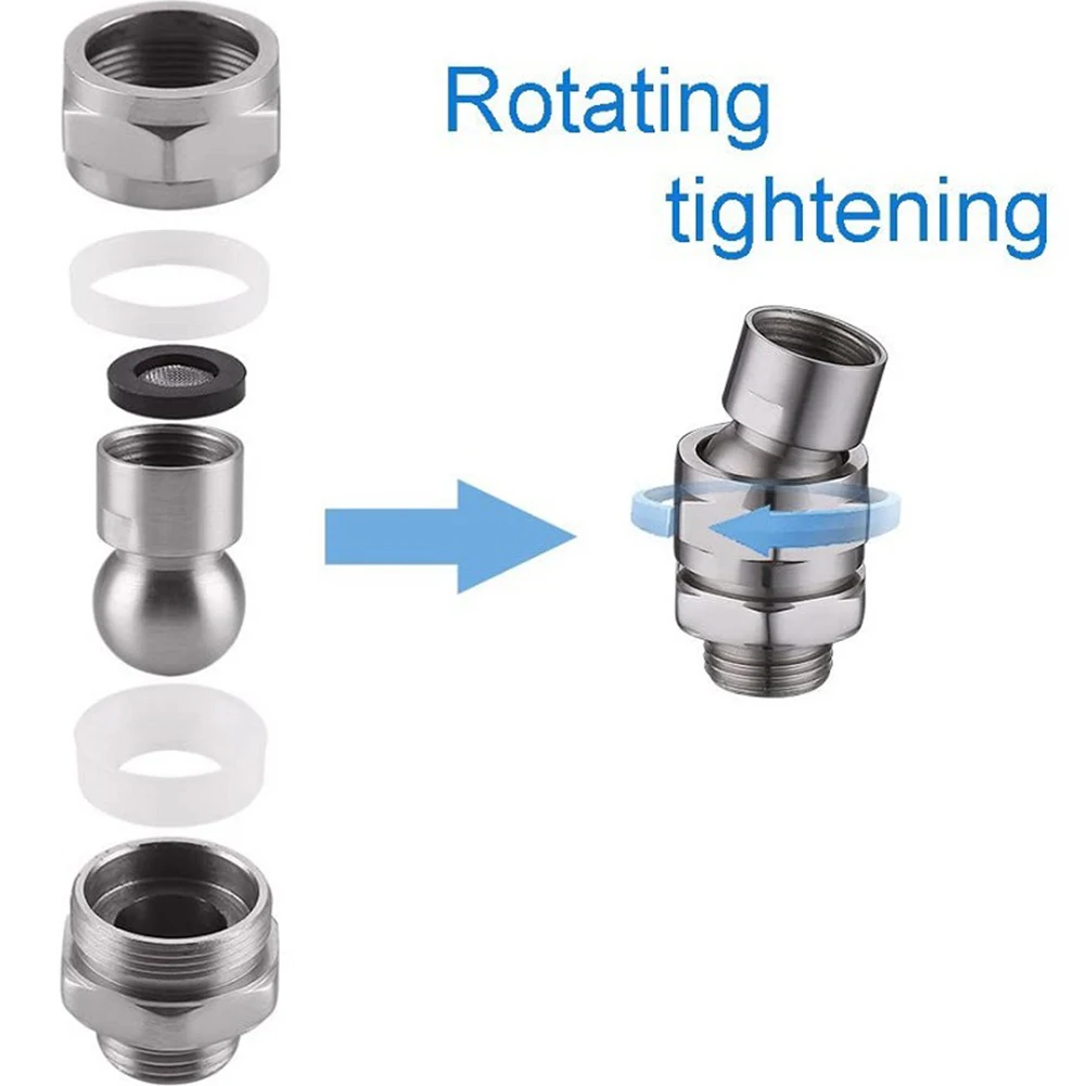 Ball Joint Hardware Adjustable Angle Swivel Adapter Shower Head Water Flow Ball Joint Connector Bathroom Accessories Bath Tools
Ball Joint Hardware Adjustable Angle Swivel Adapter Shower Head Water Flow Ball Joint Connector Bathroom Accessories Bath Tools