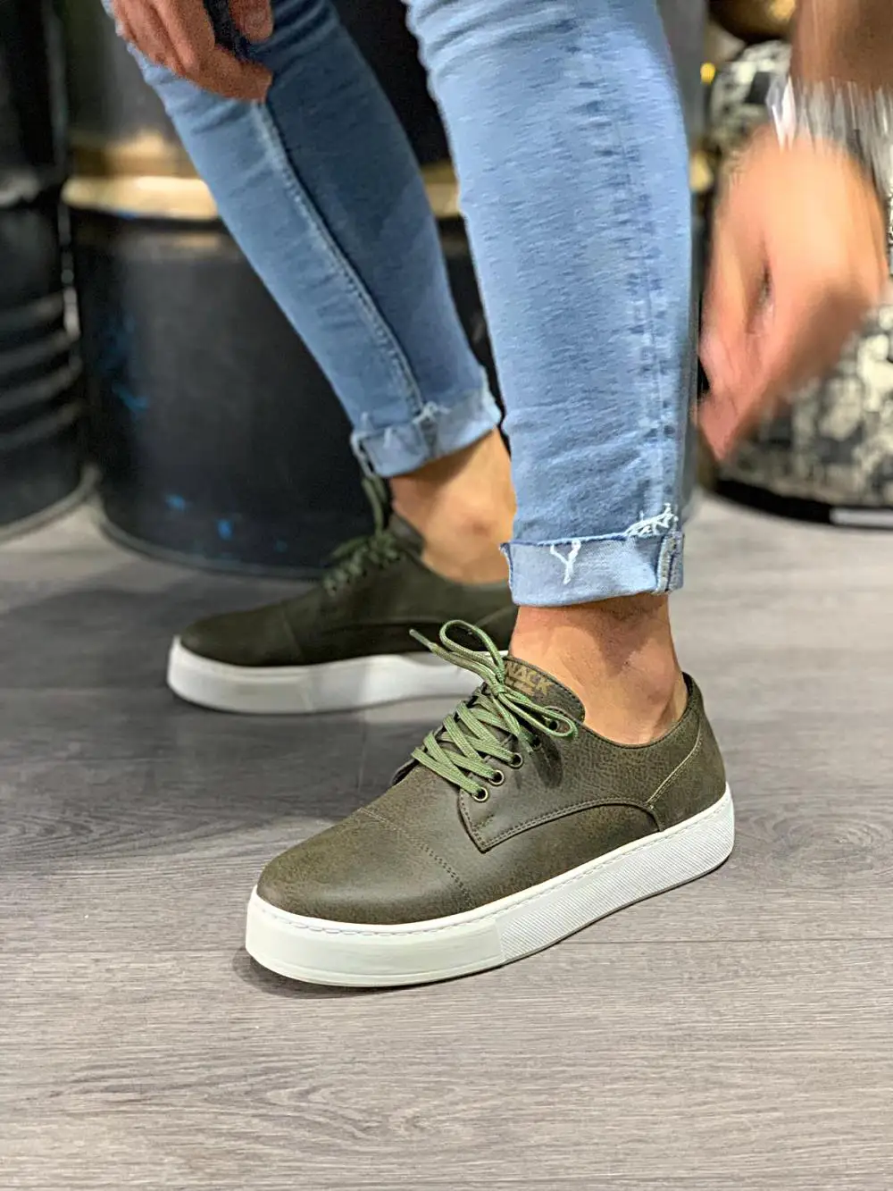 Knack Male Shoes 050 Haki Laced High White Base 2022 Spring Autumn Season Geniş Casual Mould Orthopedic Young Fashion
Knack Male Shoes 050 Haki Laced High White Base 2022 Spring Autumn Season Geniş Casual Mould Orthopedic Young Fashion
