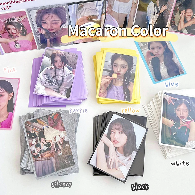 30pcs Kpop Card Sleeves 61x91mm Card Bag Photocard Sleeves Idol Photo Cards Protective Storage Bag Game Cards Protector
30pcs Kpop Card Sleeves 61x91mm Card Bag Photocard Sleeves Idol Photo Cards Protective Storage Bag Game Cards Protector