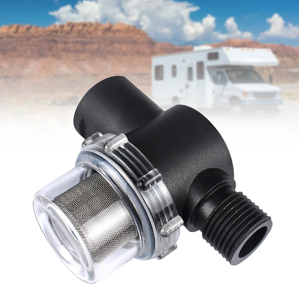 Purification RV Water Pump Filter Universal 1/2inch High Flow Pipeline Fittings Mesh Strainer Interface Garden Touring Car
Purification RV Water Pump Filter Universal 1/2inch High Flow Pipeline Fittings Mesh Strainer Interface Garden Touring Car