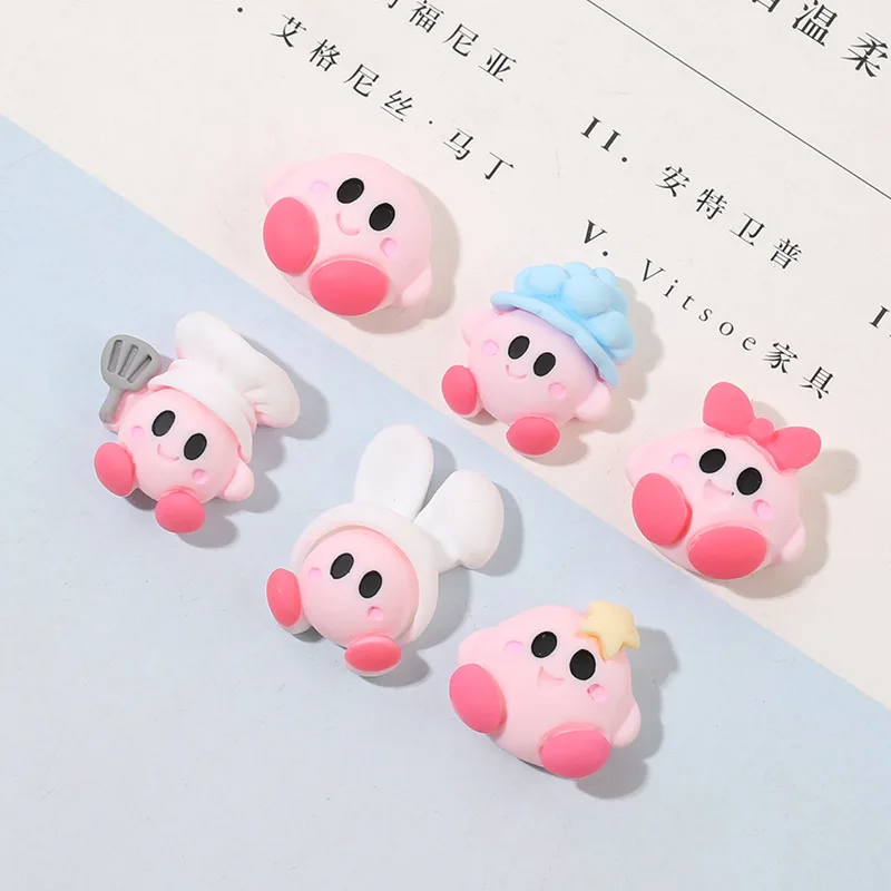 6pcs Set Kirby Anime Figures Cartoon Games Diy Resin Dolls Shoe Buckle Hair Accessories Phone Case Decoration Kids Birthday Toys
6pcs Set Kirby Anime Figures Cartoon Games Diy Resin Dolls Shoe Buckle Hair Accessories Phone Case Decoration Kids Birthday Toys