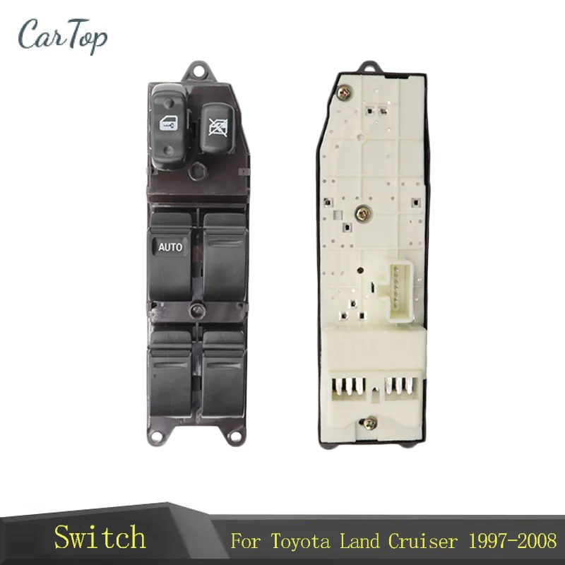 84820-60130 Car Electric Window Control Switch For Toyota Land Cruiser 1FZFE 2UZFE 1998-2008 8482060130 Power Window Botton
84820-60130 Car Electric Window Control Switch For Toyota Land Cruiser 1FZFE 2UZFE 1998-2008 8482060130 Power Window Botton