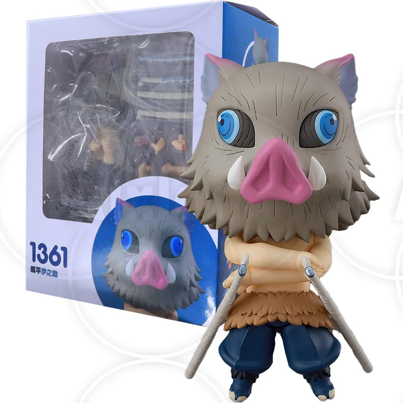 10 Cm Q.ver Demon Slayer Anime Figure #1361 Hashibira Inosuke PVC Action Figure Tanjirou Nezuko Figurine Collectible Model Toys
10 Cm Q.ver Demon Slayer Anime Figure #1361 Hashibira Inosuke PVC Action Figure Tanjirou Nezuko Figurine Collectible Model Toys